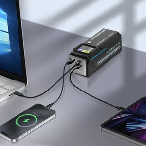 پاوربانک پاورولوژی مدل PPBCHA83 ظرفیت 27000 میلی آمپر ساعت توان 140 وات