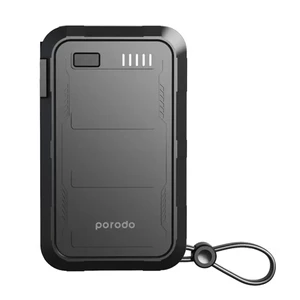 پاوربانک و شارژر دیواری پرودو مدل PDPBFCH051 ظرفیت 10000 توان 22.5 وات با کابل متصل