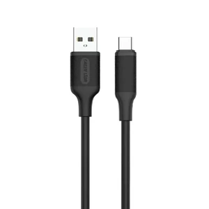 کابل شارژ USB به Type-C گرین لاین مدل GNPVCATCBK طول 1 متر