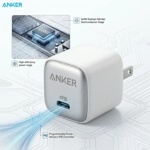 شارژر دیواری انکر مدل Anker Zolo A2696 توان 35 وات