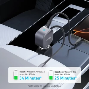 شارژر فندکی انکر Anker Nano Car Charger مدل A2738 توان 75 وات
