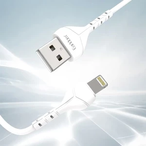 کابل شارژ USB به لایتنینگ ارلدام مدل EC-095i طول 1 متر توان 2.4 آمپر