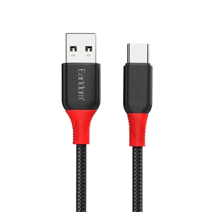 کابل شارژ USB به Type-C ارلدام مدل EC-186C طول 1 متر توان 3 آمپر