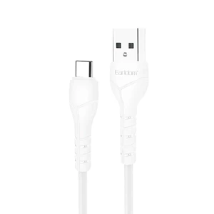 کابل شارژ USB به Type-C ارلدام مدل EC-095C طول 1 متر توان 2.4 آمپر