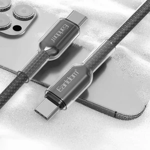 کابل شارژ USB-C به USB-C ارلدام مدل EC-205C-C طول 1 متر توان 60 وات