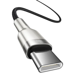 کابل شارژ USB-C به USB-C بیسوس مدل Cafule Metal CATJK-D01 طول 2 متر توان 100 وات
