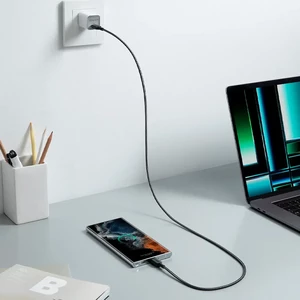 کابل شارژ USB-C به USB-C انکر مدل Durable A81F6 طول 1.8 متر توان 60 وات