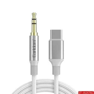 کابل تبدیل تایپ سی به AUX ارلدام مدل AUX76C طول 1 متر