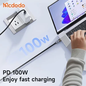 کابل شارژ USB-C به USB-C مک دودو مدل CA-558 طول 1.2 متر توان 100 وات
