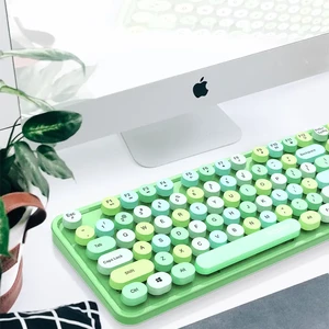 کیبورد و ماوس بی سیم مافی مدل Sweet Colorful