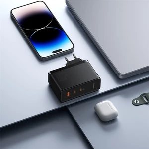 شارژر دیواری بیسوس GaN5 Pro Fast Charger CCGAN160CE توان 160 وات با کابل