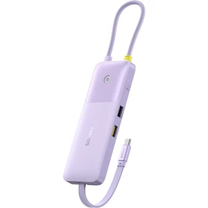 هاب تایپ سی 6 پورت بیسوس Dual Fast Charging مدل BS-OH168 B00070902123-00