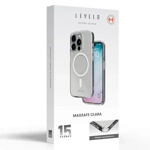 قاب مگ سیف لولوو Levelo Magsafe Clara موبایل آیفون iPhone 15 Pro Max