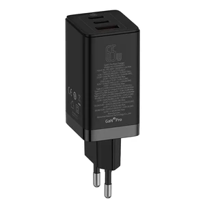 شارژر دیواری بیسوس GaN5 Pro CCGAN65E5 توان 65 وات با کابل 100 وات