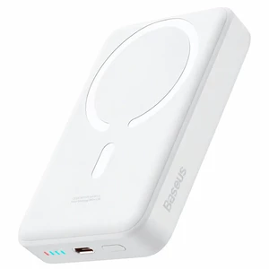 پاوربانک مگنتی بیسوس مدل Magnetic Mini PPCXM1030 ظرفیت 10000 توان 30 وات