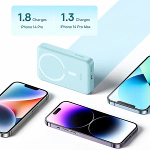 پاوربانک مگنتی بیسوس مدل Magnetic Mini PPCXM1030 ظرفیت 10000 توان 30 وات