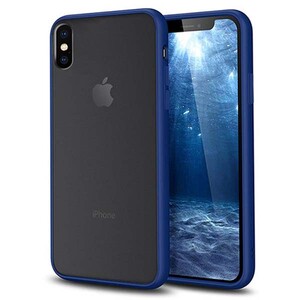 basuse Matte Clear Edge Cover For Apple iPhone XS Max (5)