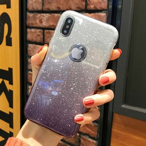 Insten Gradient Glitter Case Cover For Apple iPhone XS (3)