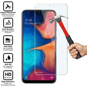 محافظ صفحه نمایش شیشه‌ای 414 گوشی موبایل سامسونگ A20