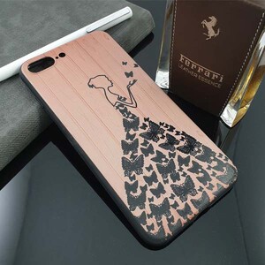 wood Design Case For Apple iPhone 7 Plus (2)