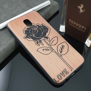 قاب ژله‌ای طرح چوب برای گوشی موبایل سامسونگ J5 Pro