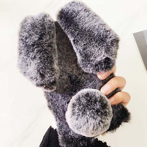 Rabbit Fur for Apple IPhone 6 Plus (1)