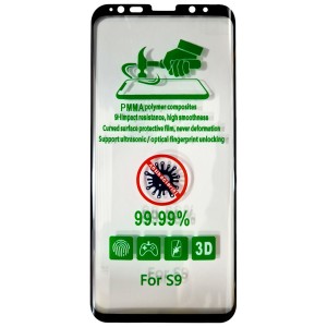 محافظ صفحه نمایش 3D پلیمر PMMA سامسونگ S9