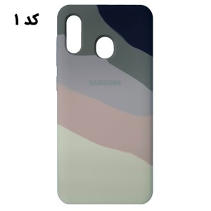 قاب سیلیکونی رنگین کمانی اورجینال سامسونگ A30