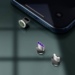 کابل شارژ سه سر باسئوس مدل CA1T3-BG1 توان 5 آمپر طول 1 متر