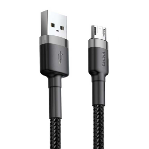 کابل شارژ USB به microUSB باسئوس مدل Cafule طول 1 متر