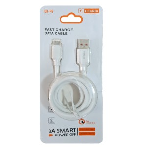 کابل شارژ USB به microUSB دکین مدل DK-P6 طول 1 متر