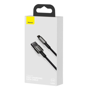 کابل USB به لایتنینگ باسئوس مدل Tungsten CALWJ-A01 طول 2 متر