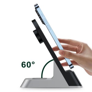 شارژر وایرلس 6 کاره گرین لیون Green Lion 6 IN 1 Wireless Charger Stand توان 15 وات