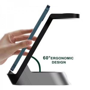 شارژر وایرلس 4 کاره گرین لیون Green Lion 4 IN 1 Wireless Charger Stand توان 15 وات