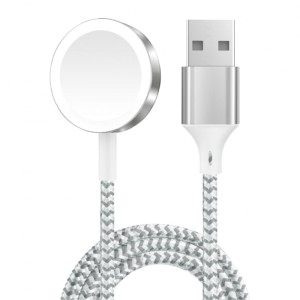 کابل تبدیل USB به شارژر اپل واچ گرین لیون GNMCCISL طول 1.2 متر توان 2.5 وات