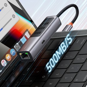 هاب تایپ سی 5 پورت مک دودو Mcdodo HU-1110 5 in 1 USB-C Docking Station