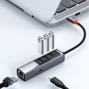 هاب تایپ سی 5 پورت مک دودو Mcdodo HU-1110 5 in 1 USB-C Docking Station