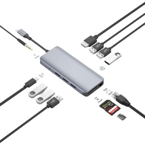 هاب تایپ سی 12 پورت گرین لیون Green Lion 12iN1 GN12IN1HUB
