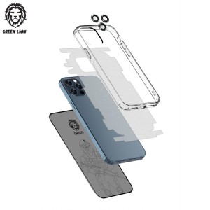 پک محافظتی 4 در 1 گرین لیون Protection Pack 360 مدل GN4IN1PG13 آیفون iPhone 13