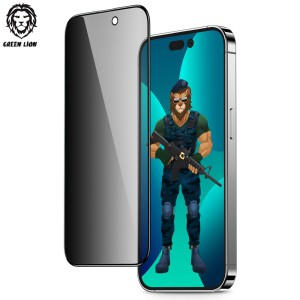 گلس لبه نرم پرایوسی گرین لیون PV-PET Pro Privacy آیفون iPhone 14 Pro