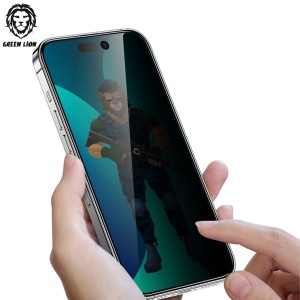 گلس لبه نرم پرایوسی گرین لیون PV-PET Pro Privacy آیفون iPhone 14 Pro