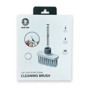 کیت تمیز کننده گرین لیون مدل Green Lion 5 IN 1 Multifunctional Cleaning Brush