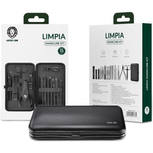 ست مانیکور و پدیکور Limpia گرین لیون مدل GNLMKIT15IN1