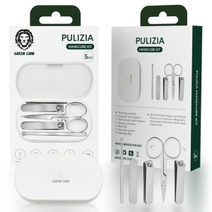 ست مانیکور و پدیکور Pulizia گرین لیون مدل GNPMKIT5IN1