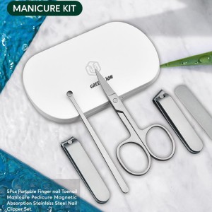 ست مانیکور و پدیکور Pulizia گرین لیون مدل GNPMKIT5IN1