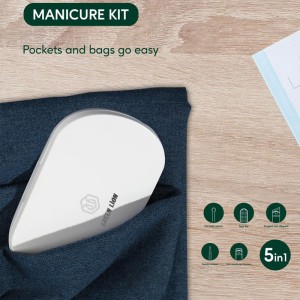 ست مانیکور و پدیکور Pulizia گرین لیون مدل GNPMKIT5IN1