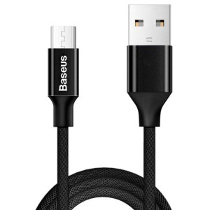 کابل شارژ USB به microUSB بیسوس مدل Yiven CAMYW-A01 طول 1 متر توان 2 آمپر