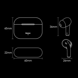 هندزفری بلوتوث دوگوش بیسوس Baseus W3 Encok NGW3-02