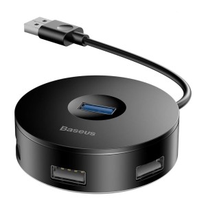 هاب USB چهار پورت USB 3.0 بیسوس مدل CAHUB-U01