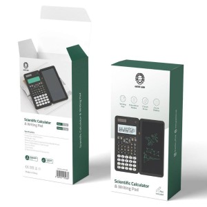ماشین حساب علمی و پد نوشتن گرین لاین Scientific Calculator & Writing Pad